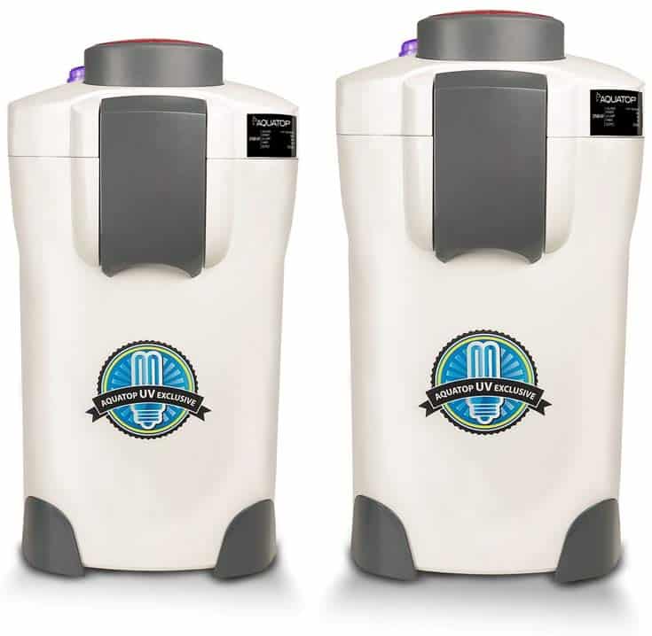 Aquatop CF Series Canister Filter (370 and 525 GPH with UV)
