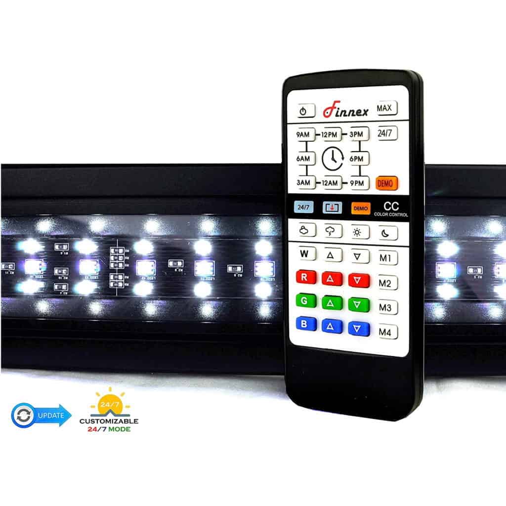 Finnex Planted+ 24/7 LED KLC Aquarium LED Light, Automated Full Spectrum Fish Tank Light, 30 Inch