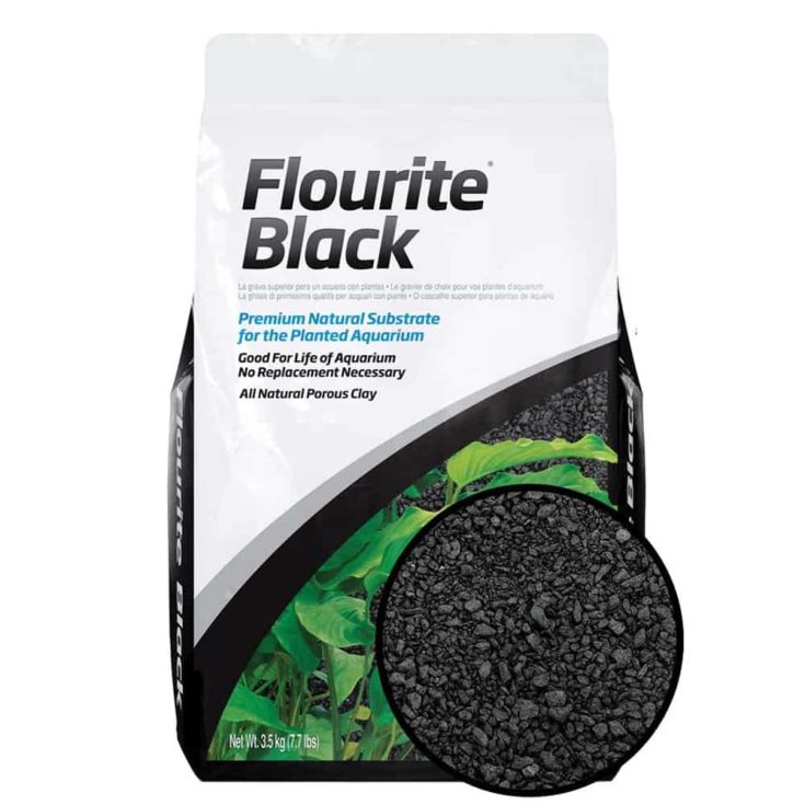 Seachem Laboratories Flourite Black Substrate - 7Kilograms / 15.4 lbs