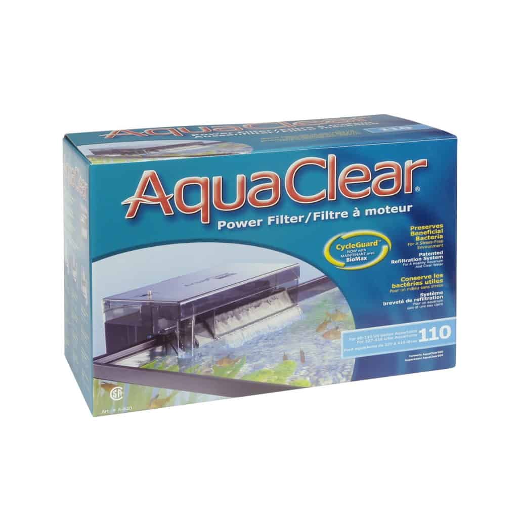 AquaClear CycleGuard Power Filter in a white background.