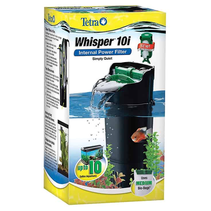 Tetra Whisper Internal Aquarium Power Filter with BioScrubber