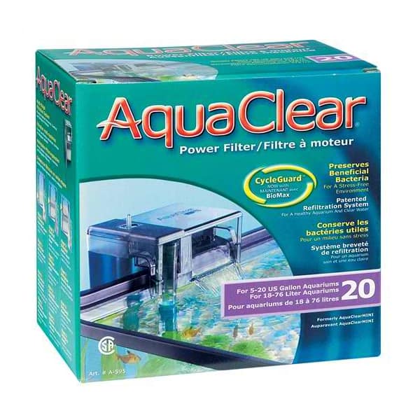 AquaClear Aquarium Power Filters, Model 20