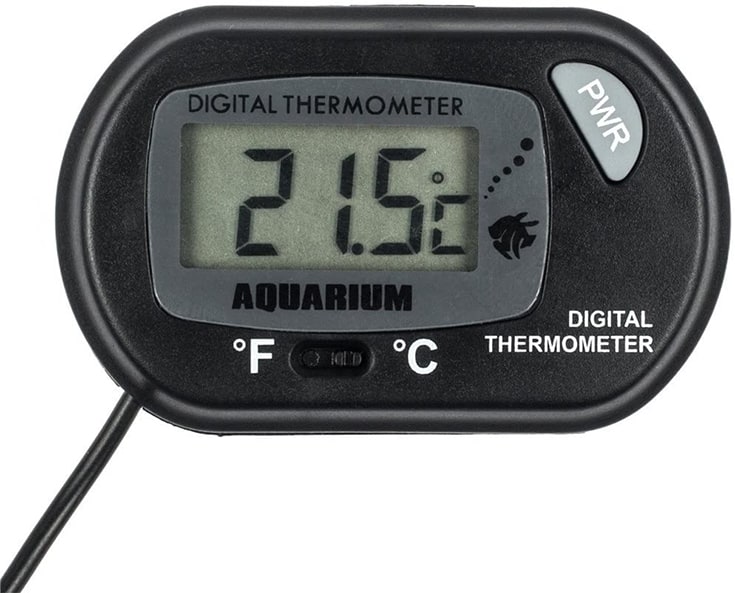 Zacro LCD Digital Aquarium Thermometer Fish Tank Water Terrarium Temperature