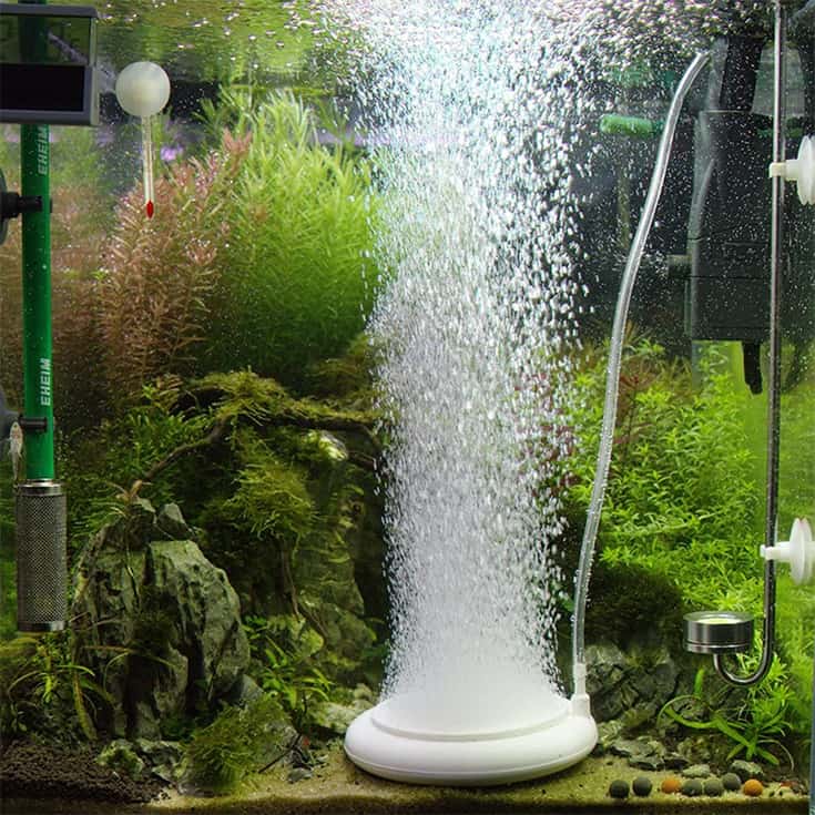 Alegi Fish Tank Air Bubble 3-Piece Air Stone Bars for Aquarium,Air Stone Bar Hydroponics with Connectors 