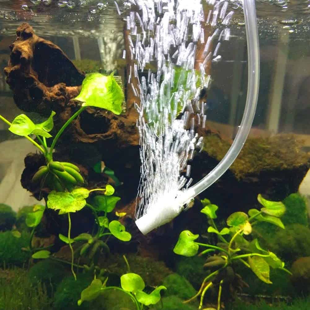 JZMYXA Air Stones Bubble Stones Fit for Aquarium Fish Tank, 0.98 inch, 10 Pieces
