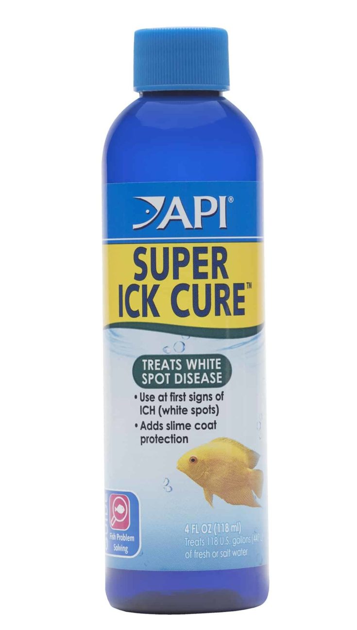 API Super Ick Cure isolated in white background
