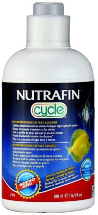 Nutrafin Cycle Biological Filter Supplement in white background