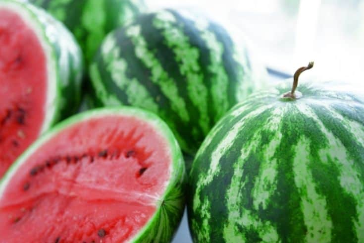 Close Up of Watermelons