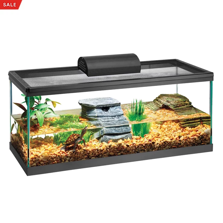 Aqueon Standard Glass Aquarium Tank 20 Gallon Long