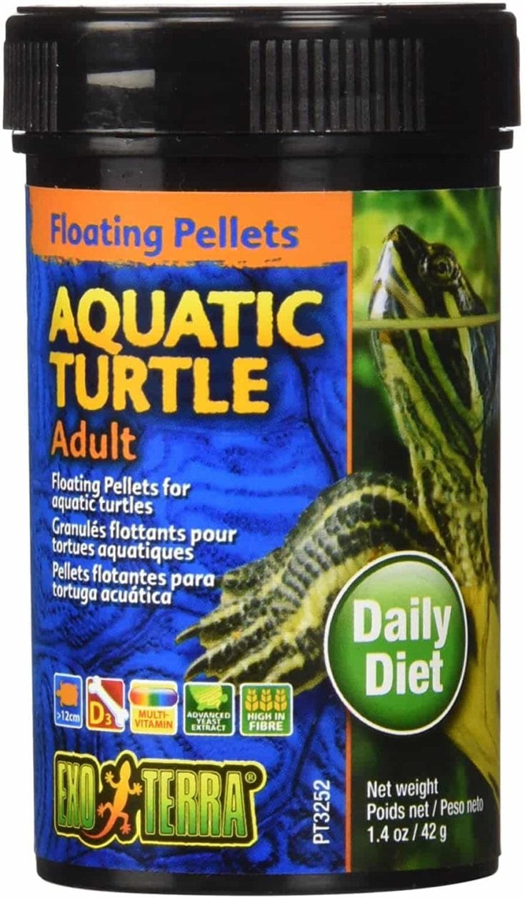 Exo Terra Adult Aquatic Turtle Food, Reptile Food