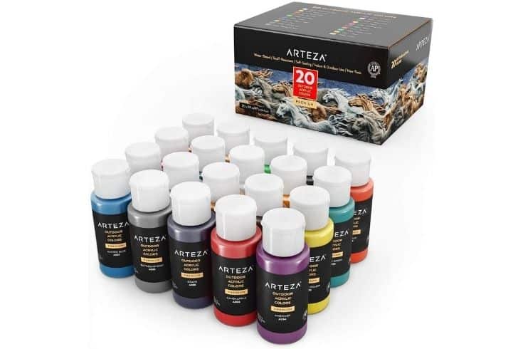Arteza Outdoor Acrylic Paint