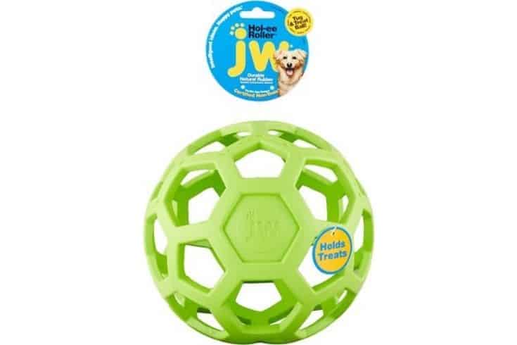JW Pet Hol-ee Roller Dog Toy, Color Varies