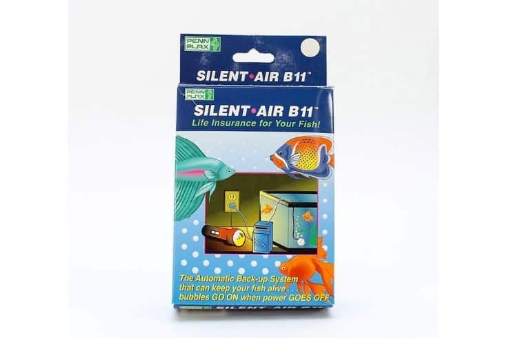 Penn Plax Silent Air Battery Operated Aquarium Air Pump