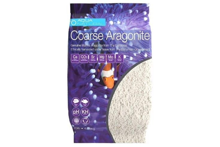 Coarse Aragonite 10lb Sand for Reef, Saltwater and Marine Aquariums