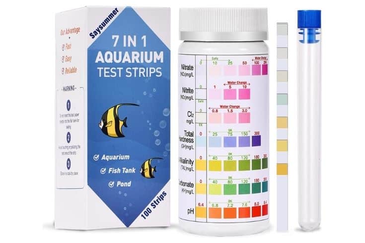 SaySummer 7-Way Aquarium Test Strips