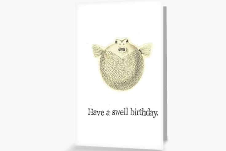 Have A Swell Birthday Greeting Card
